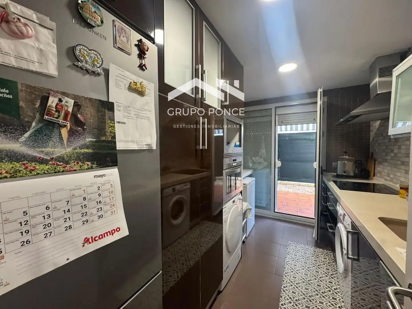 Cocina de Piso en venta en Jerez de la Frontera con Jardín privado, Trastero y Piscina