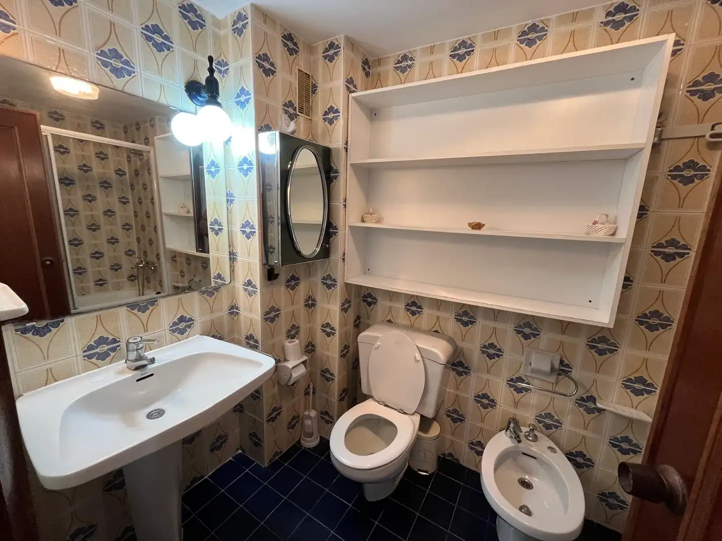 Baño de Apartamento en venta en Gandia con Terraza, Amueblado y Piscina comunitaria