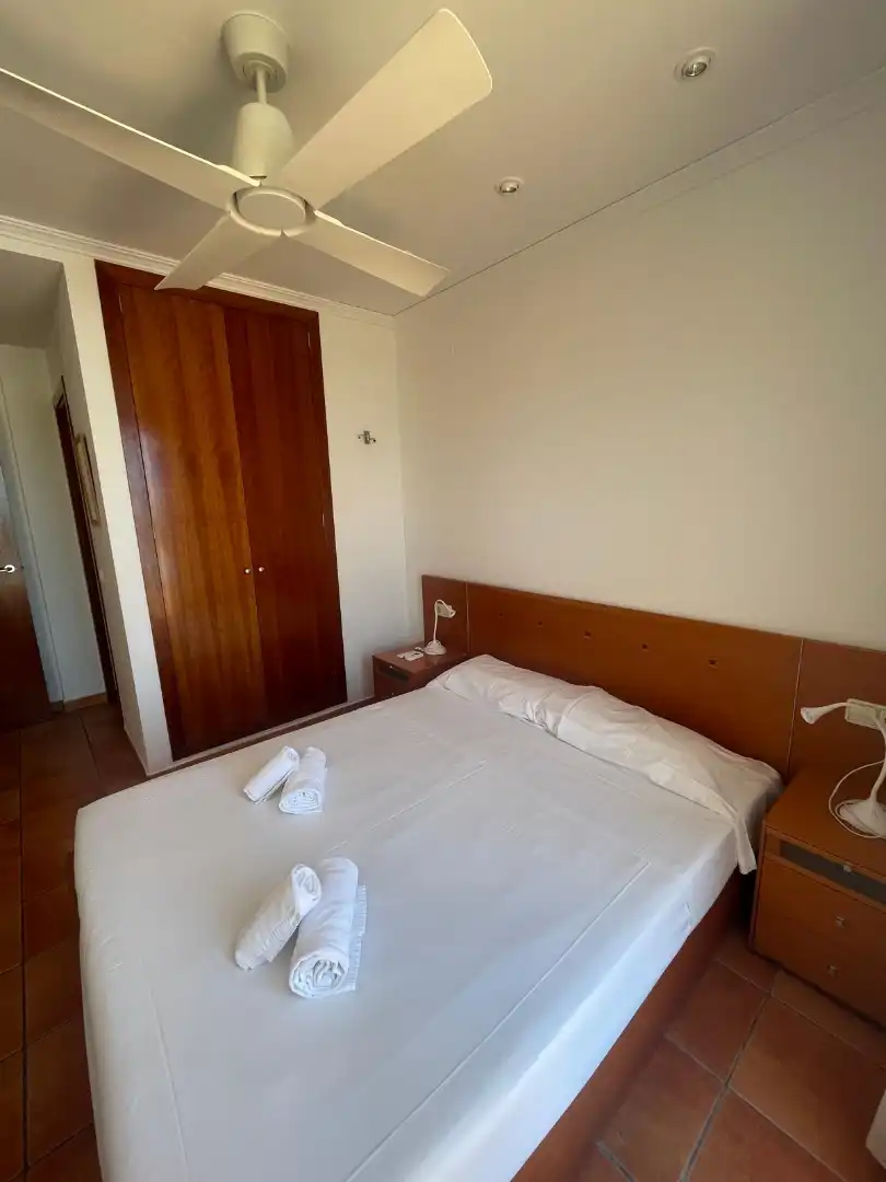 Bedroom of Attic for rent in Oliva  with Air Conditioner, Terrace and Furnished