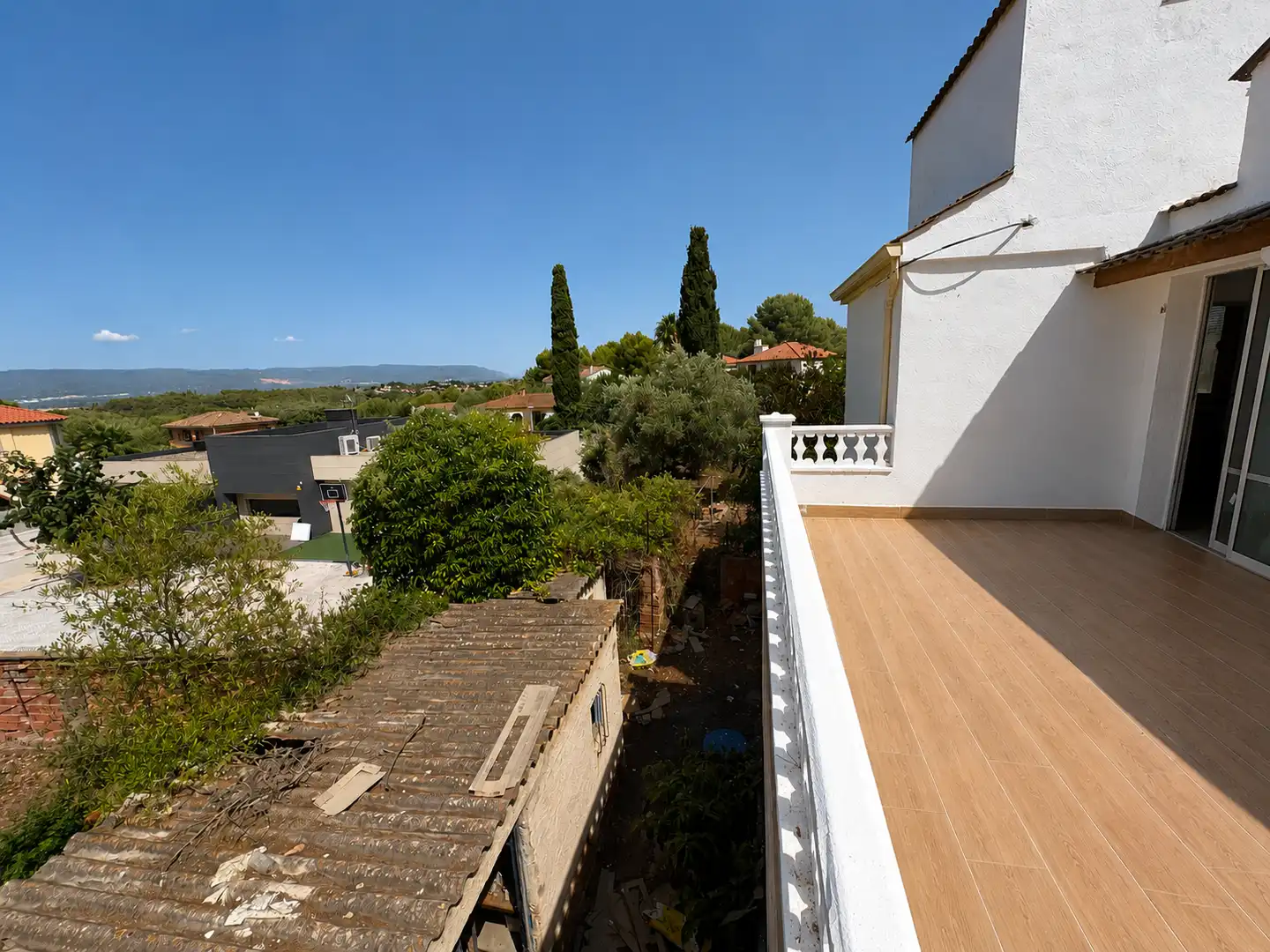 Terraza de Casa o chalet en venta en Els Pallaresos con Trastero, Piscina y Balcón
