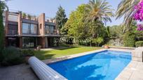 Garden of House or chalet for sale in  Barcelona Capital  with Air Conditioner, Terrace and Swimming Pool