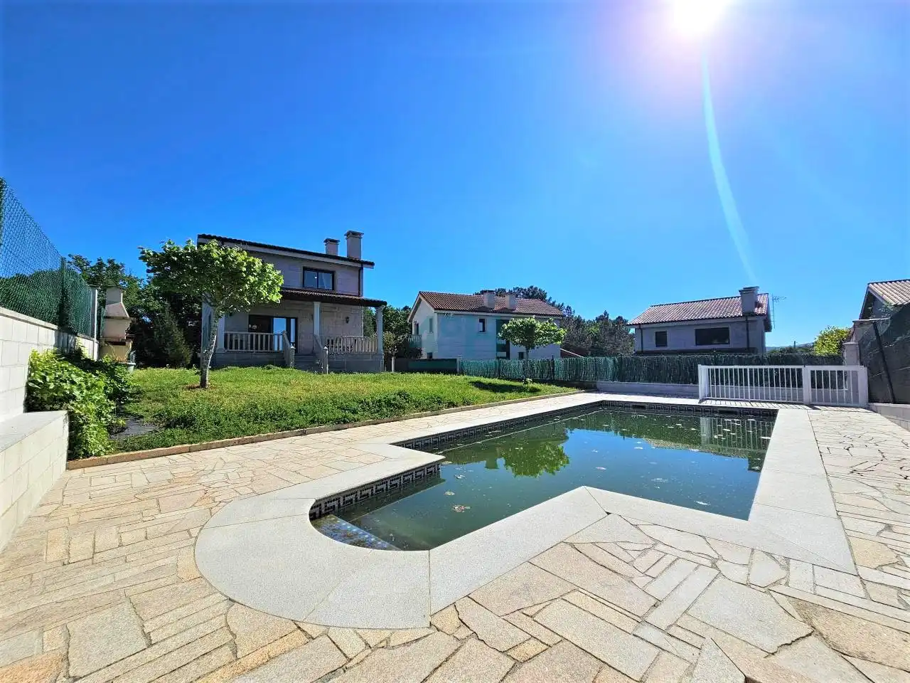 Jardín de Casa o chalet en venta en O Pereiro de Aguiar  con Calefacción, Jardín privado y Terraza