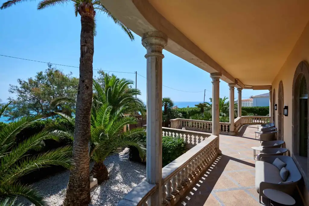 Jardí de Casa o xalet de lloguer en Capdepera amb Aire condicionat, Terrassa i Moblat