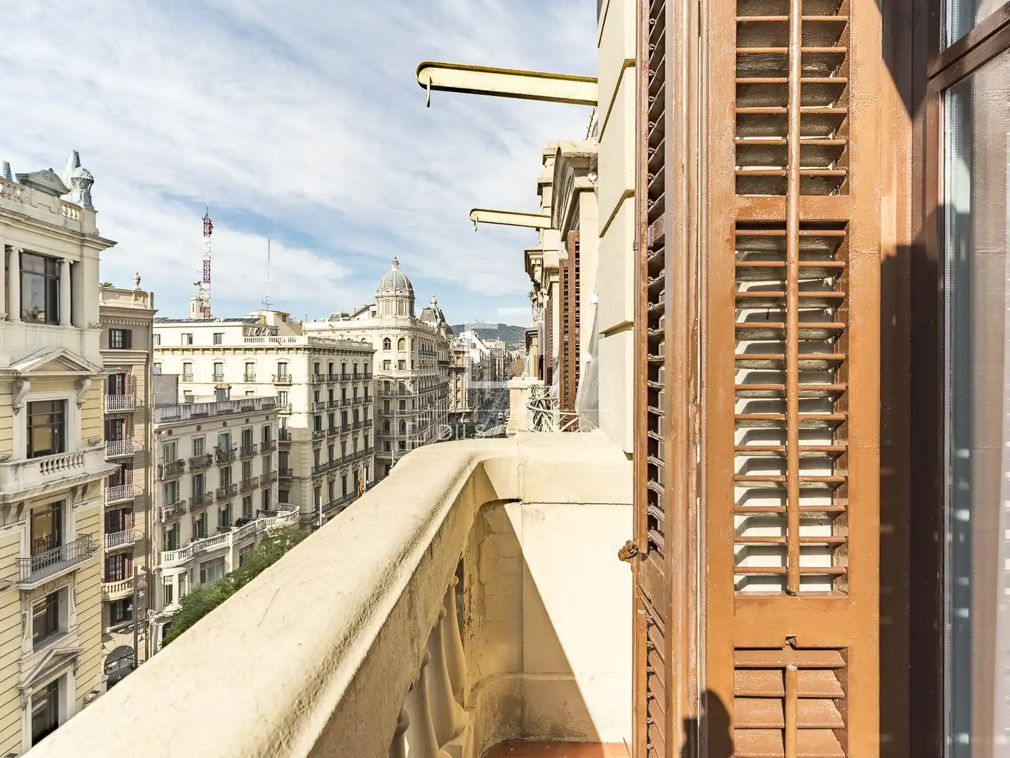 Balcony of Flat for sale in Barcelona  with Air Conditioner, Terrace and Furnished