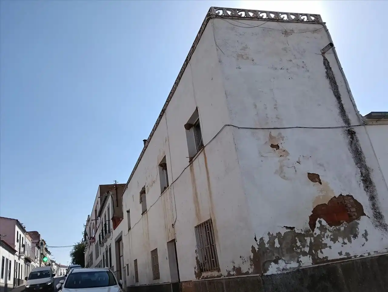Vista exterior de Casa adosada en venta en Belmez