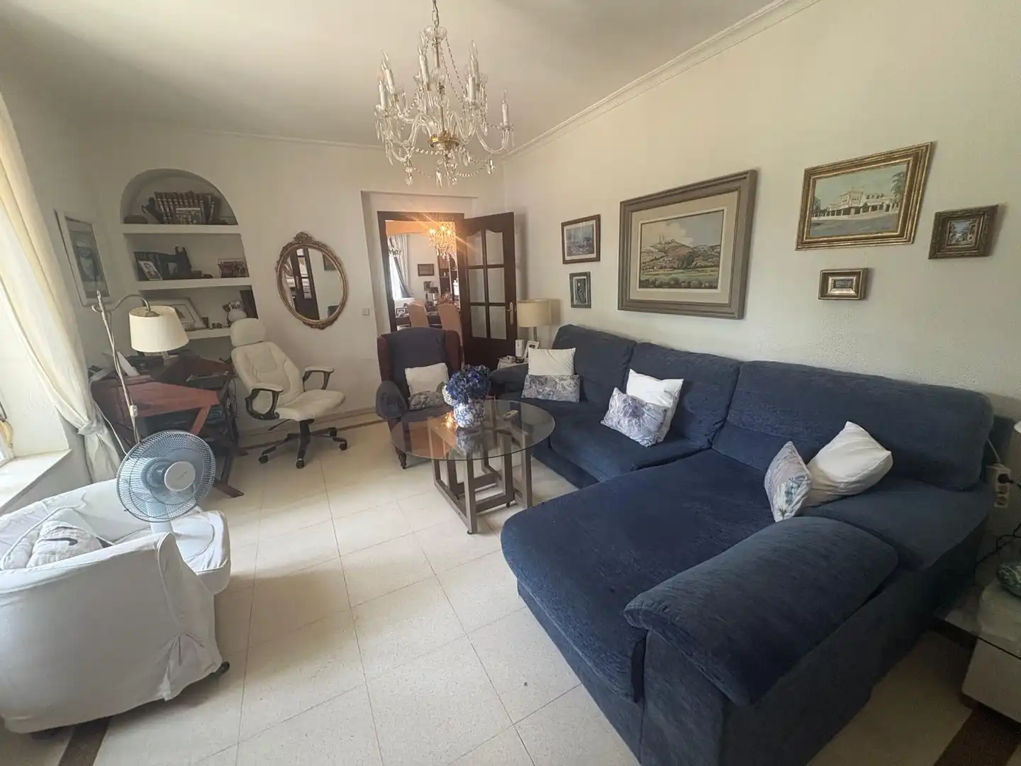 Sala d'estar de Casa o xalet en venda en Córdoba amb Aire condicionat, Calefacció i Terrassa