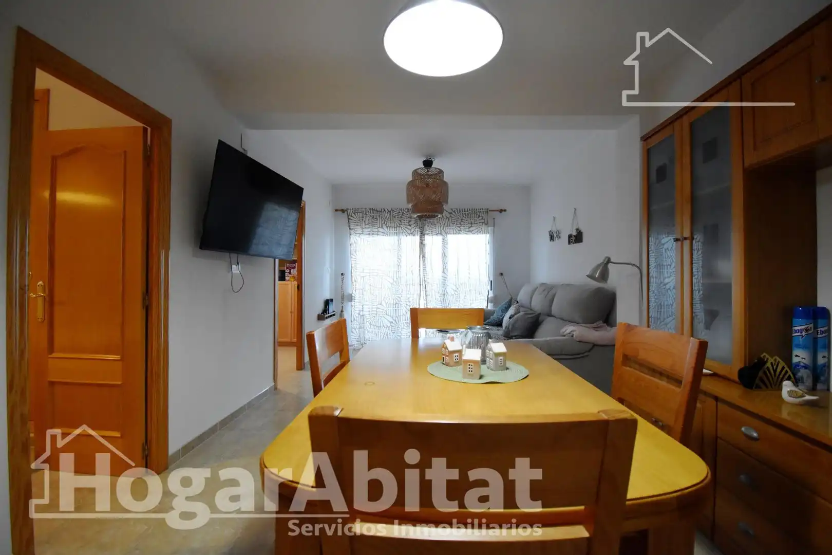Sala d'estar de Pis en venda en Cullera amb Terrassa, Moblat i Balcó