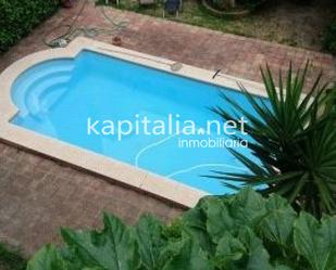 Swimming pool of Single-family semi-detached for sale in Ontinyent  with Air Conditioner, Terrace and Swimming Pool