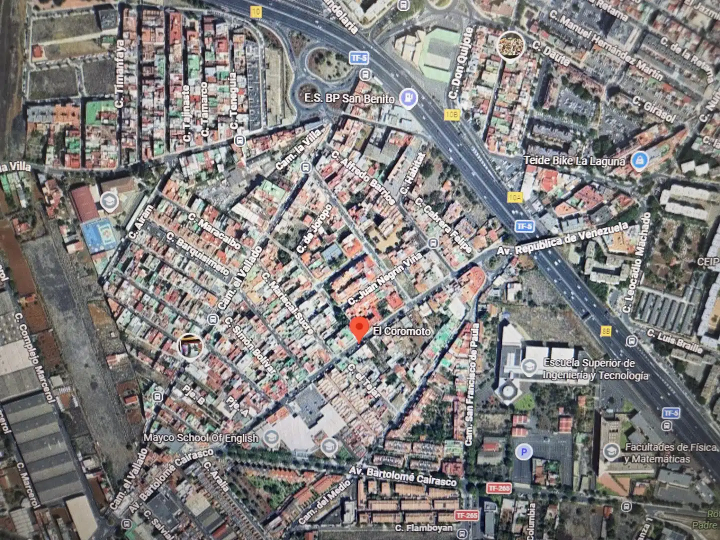 Vista exterior de Piso en venta en San Cristóbal de la Laguna con Amueblado
