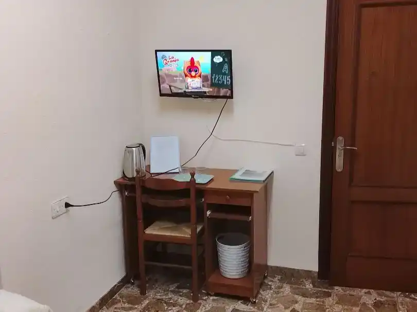 Dormitori de Casa adosada de lloguer en Almagro amb Aire condicionat, Traster i Moblat
