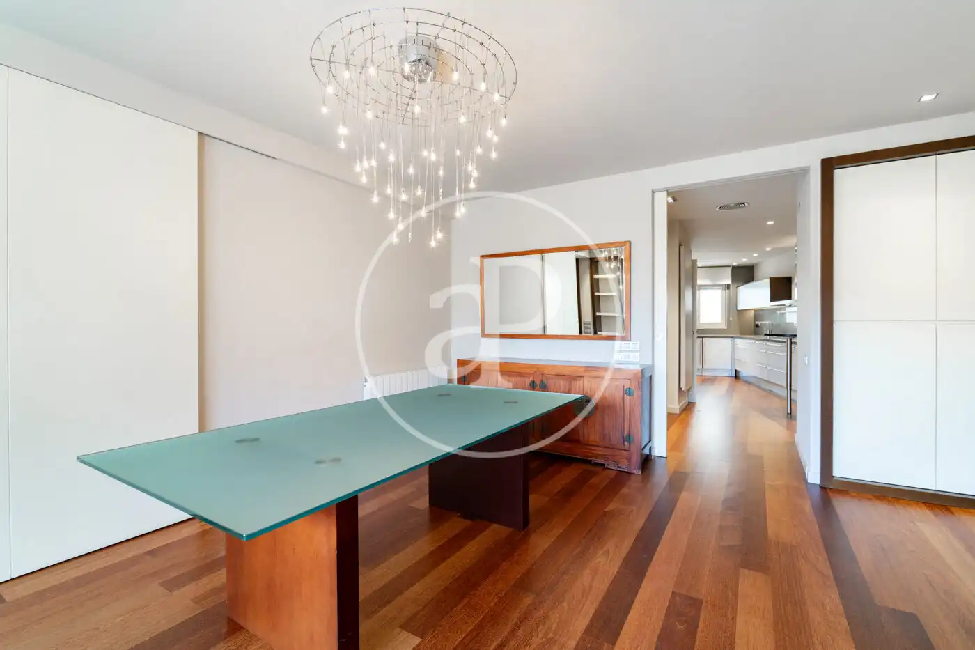 Comedor de Piso de alquiler en Barcelona con Aire acondicionado, Calefacción y Terraza