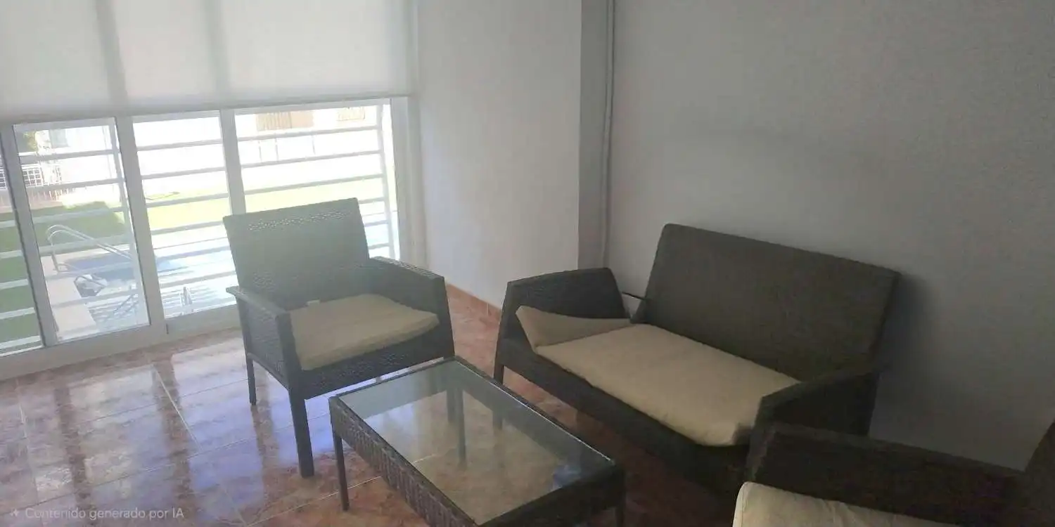 Terraza de Apartamento en venta en Oropesa del Mar / Orpesa con Piscina y Amueblado