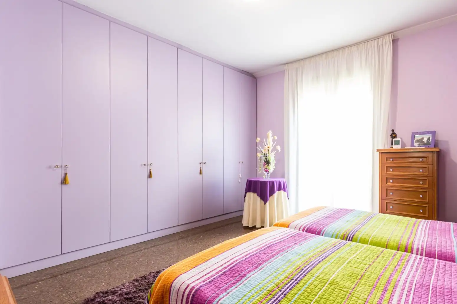 Bedroom of Houses for sale in Terrassa  with Heating, Parquet flooring and Terrace