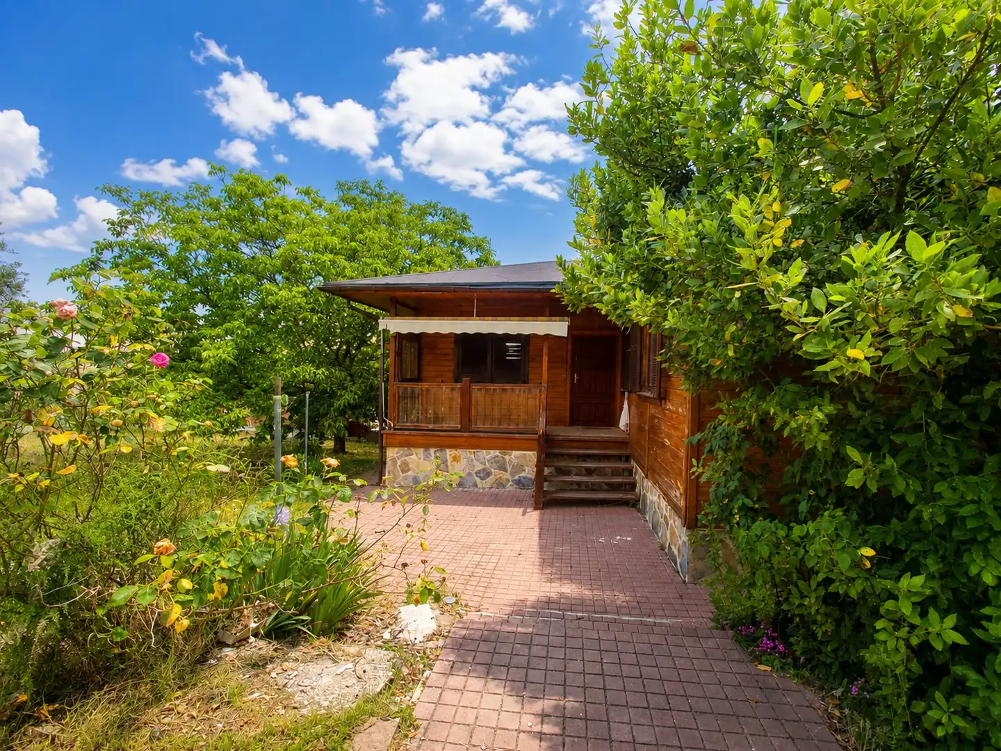 Vista exterior de Casa o chalet en venta en Valdeavero con Calefacción, Jardín privado y Parquet