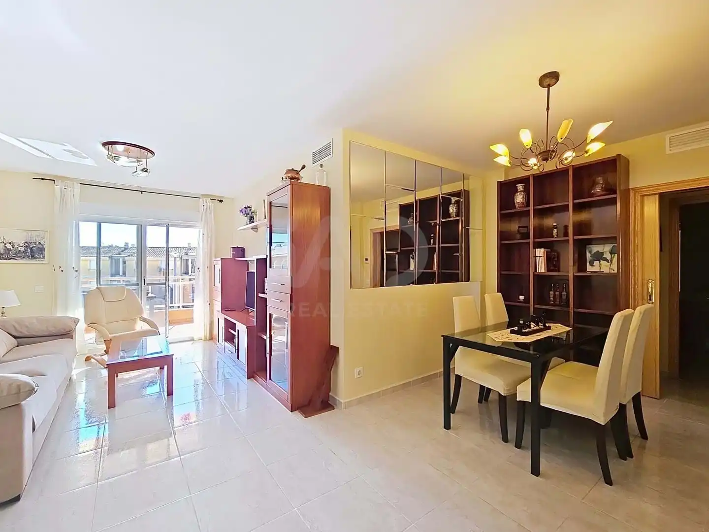 Living room of Flat for sale in Miramar  with Air Conditioner, Heating and Terrace