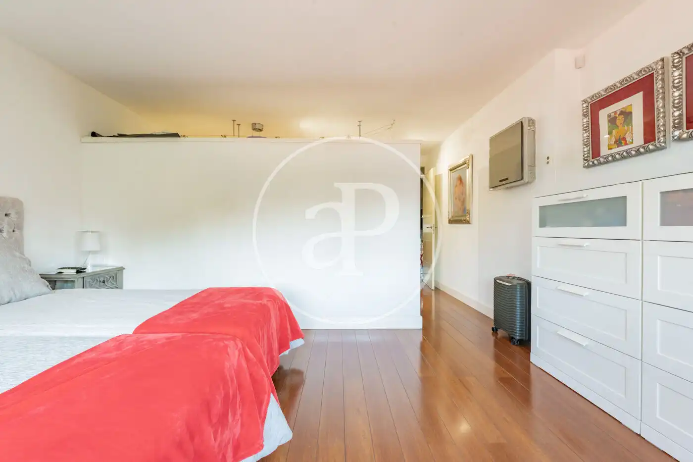 Bedroom of Detached homes for sale in La Moraleja  with Air Conditioner, Heating and Private garden