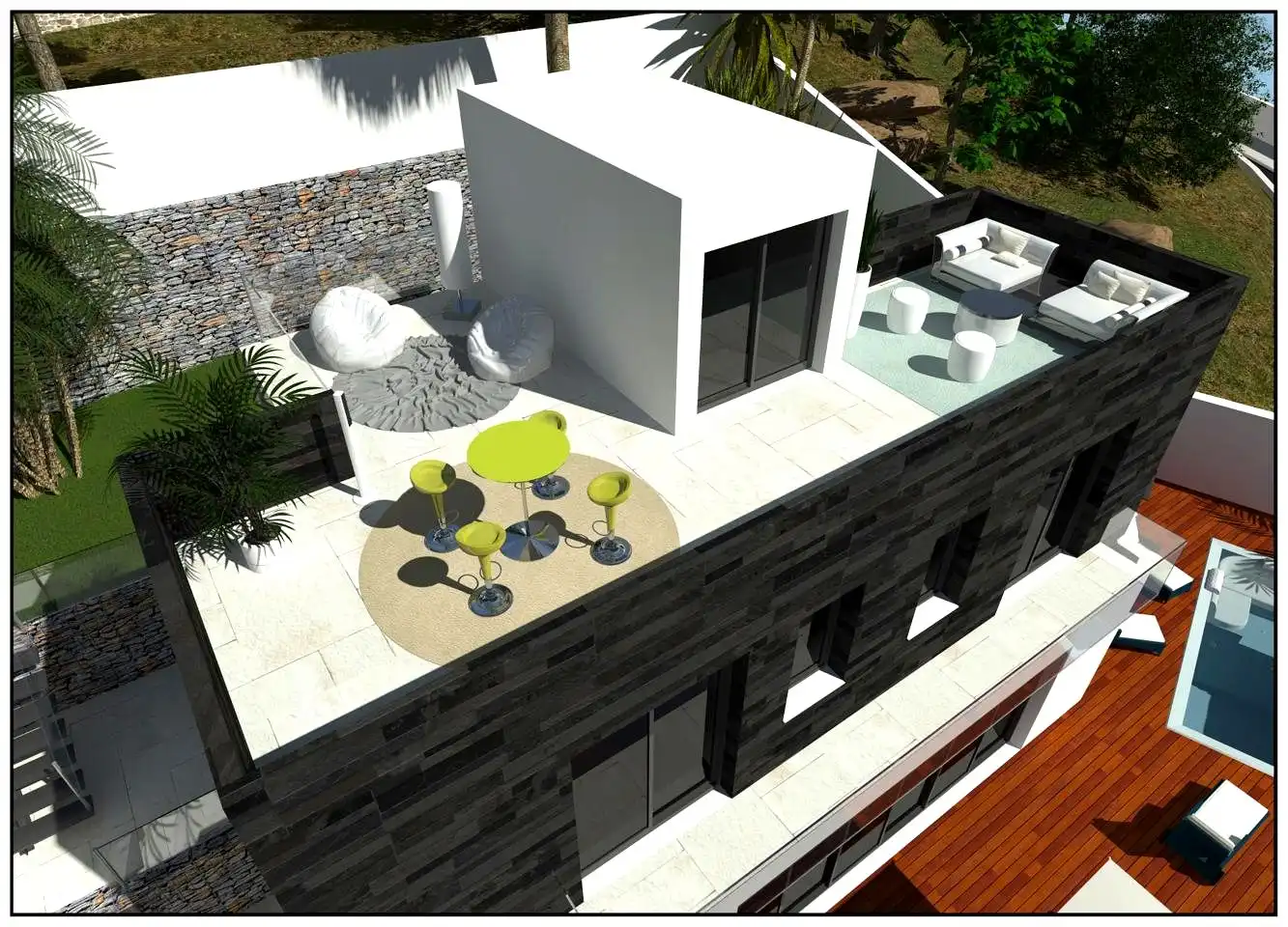 Terraza de Casa o chalet en venta en Málaga con Aire acondicionado, Jardín privado y Terraza