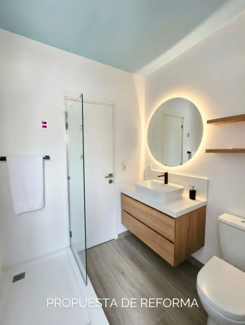 Baño de Casa o chalet en venta en Sant Cugat Sesgarrigues con Calefacción, Terraza y Amueblado