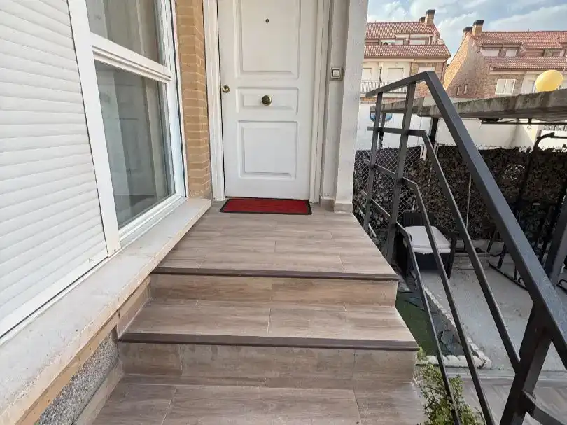 Terrassa de Casa adosada en venda en María de Huerva amb Aire condicionat i Balcó