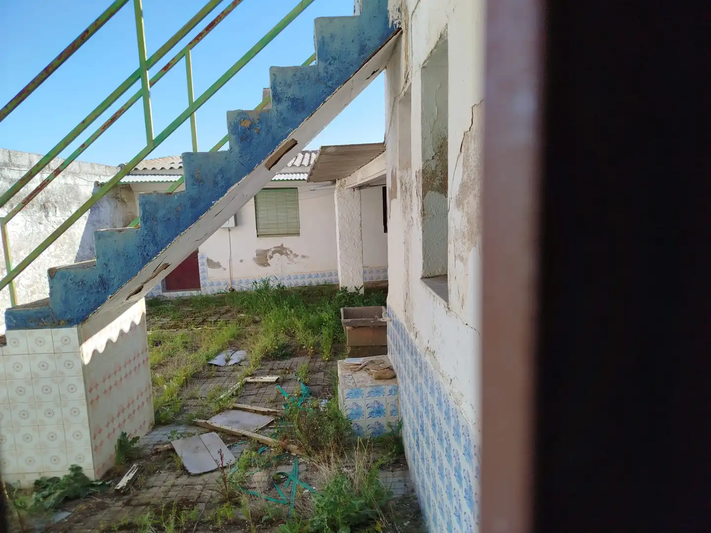 Vista exterior de Casa adosada en venta en Membrío, Cáceres