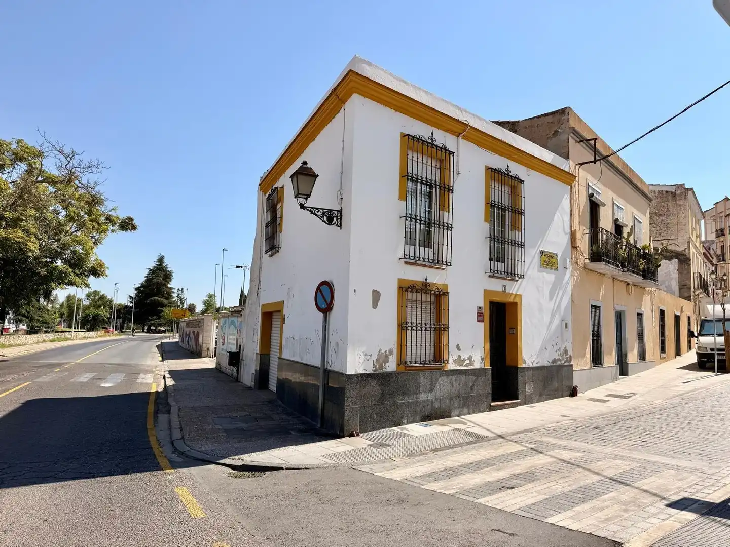 Vista exterior de Casa o xalet en venda en Badajoz amb Aire condicionat i Traster