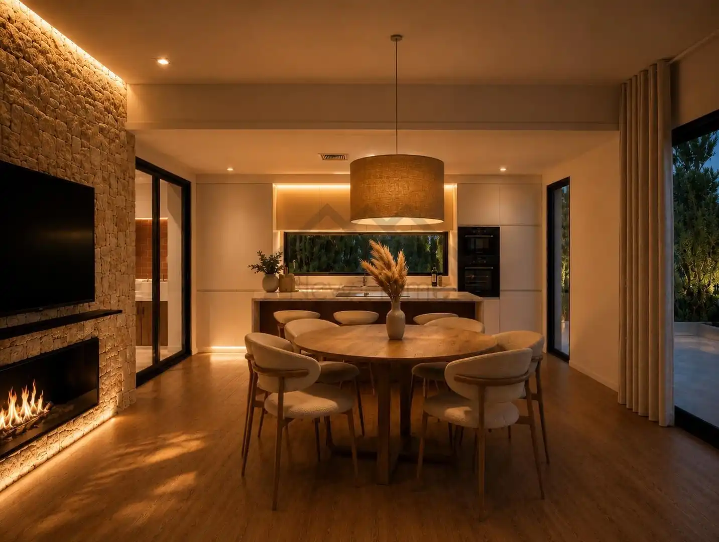 Dining room of Houses for sale in L'Eliana  with Private garden, Terrace and Swimming Pool
