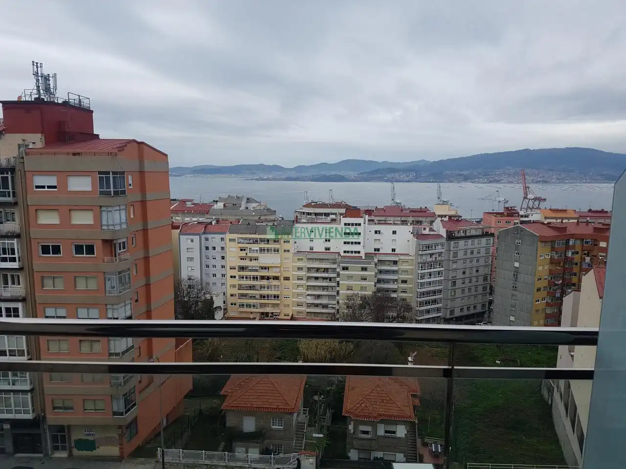 Balcony of Apartments for rent in Vigo   with Heating, Storage room and Swimming Pool