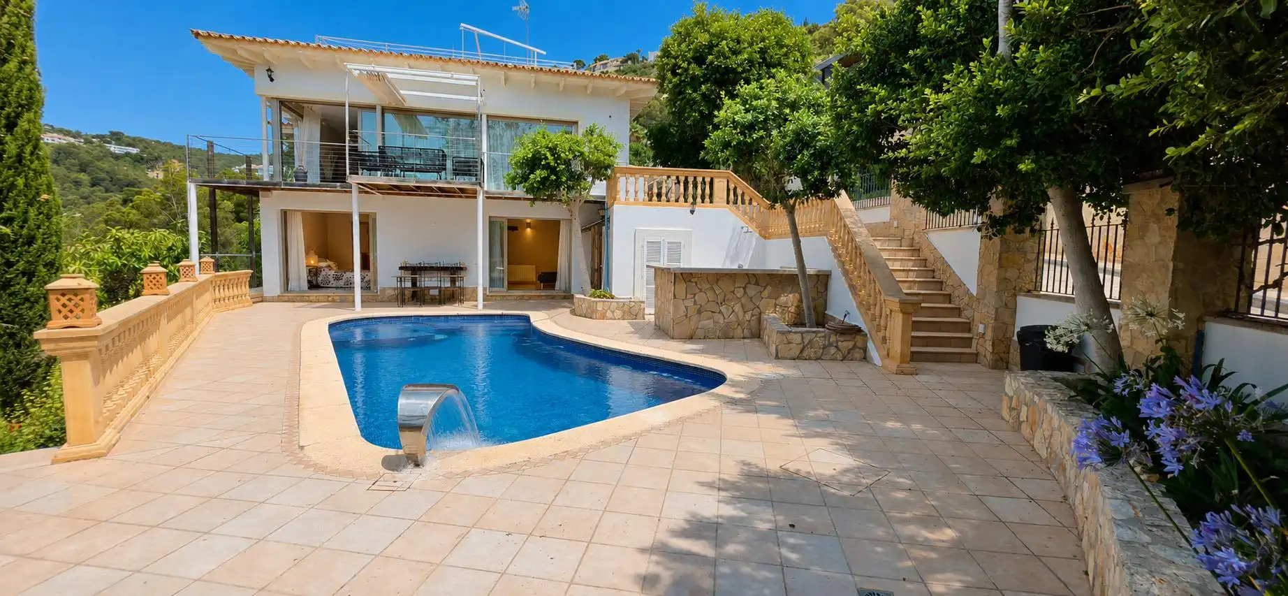 Detached house with terrace for sale in Costa d'en Blanes, imagen 3