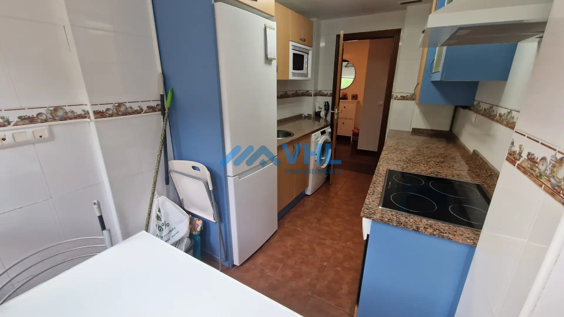 Küche von Wohnung zur Miete in Castro-Urdiales mit Heizung, Terrasse und Möbliert