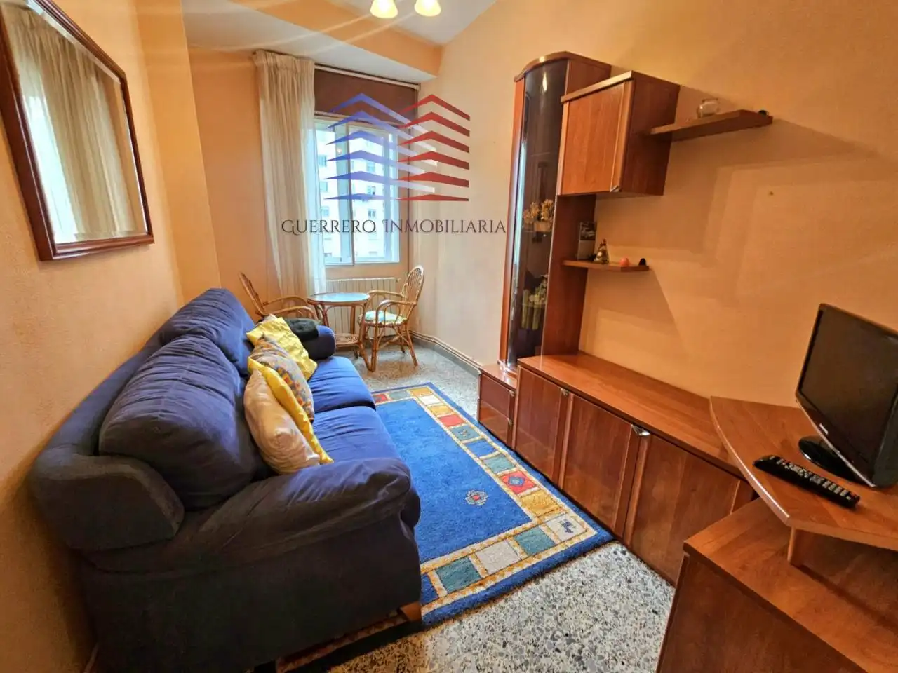 Sala d'estar de Apartament de lloguer en Ourense Capital  amb Calefacció, Terrassa i Traster