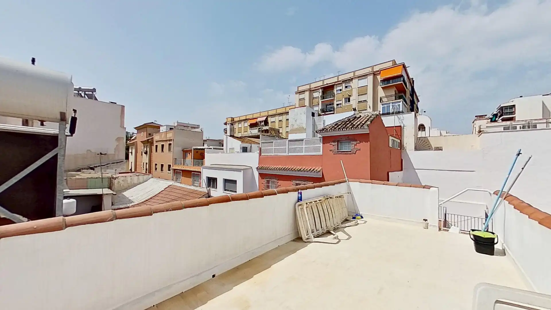 Vista exterior de Casa o chalet en venta en Málaga con Terraza