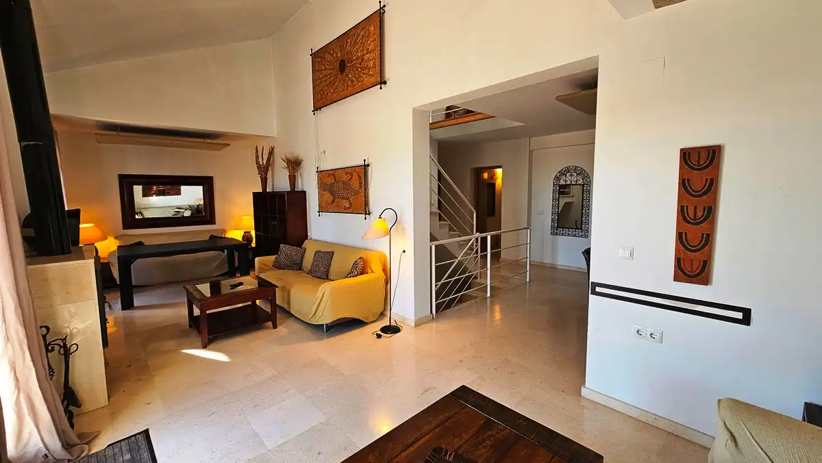 Sala de estar de Casa o chalet en venta en Zufre con Calefacción, Terraza y Trastero