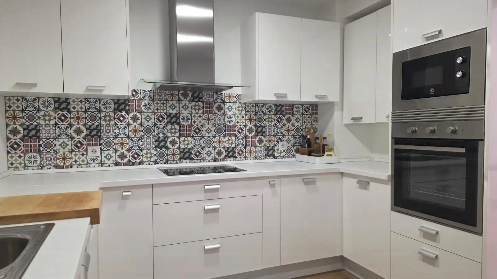 Küche von Haus oder Chalet zum Verkauf in Murcia mit Klimaanlage, Privatgarten und Terrasse