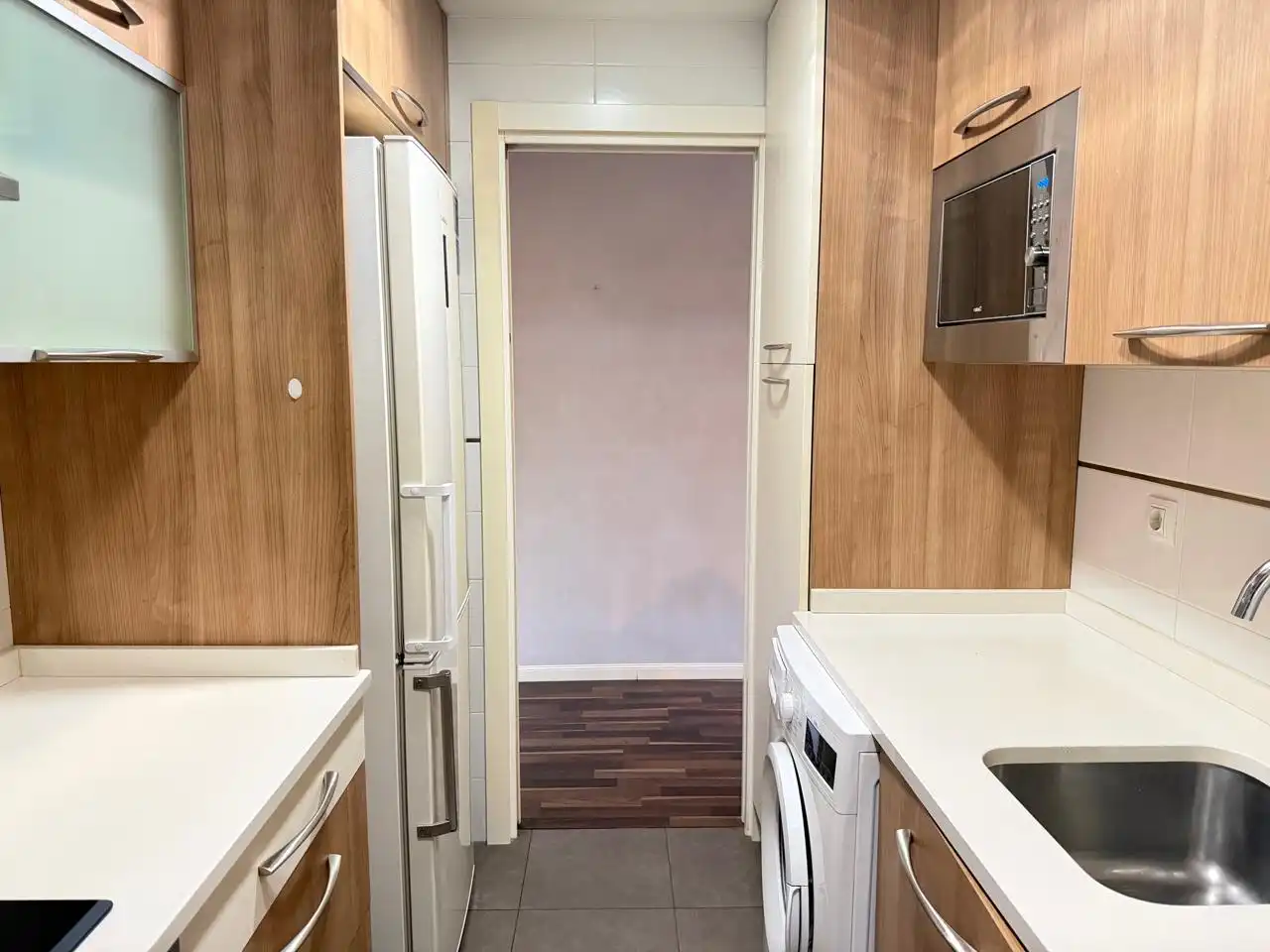 Küche von Wohnung zum Verkauf in Alcorcón mit Klimaanlage und Heizung