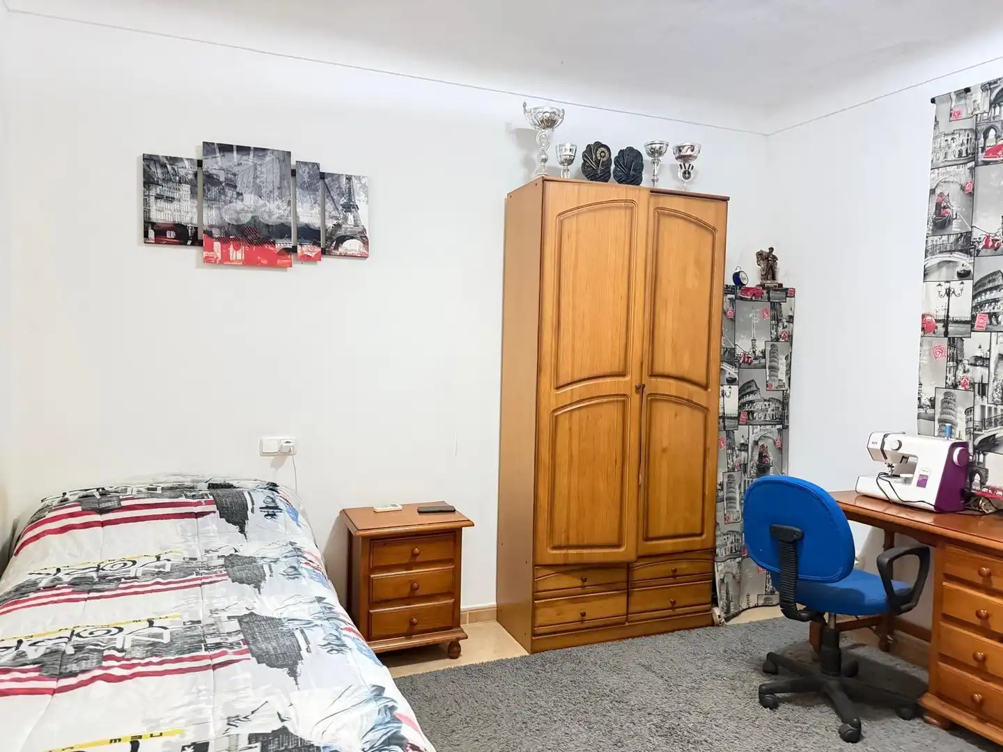 Dormitori de Casa o xalet en venda en Fuente de Piedra amb Aire condicionat, Calefacció i Terrassa