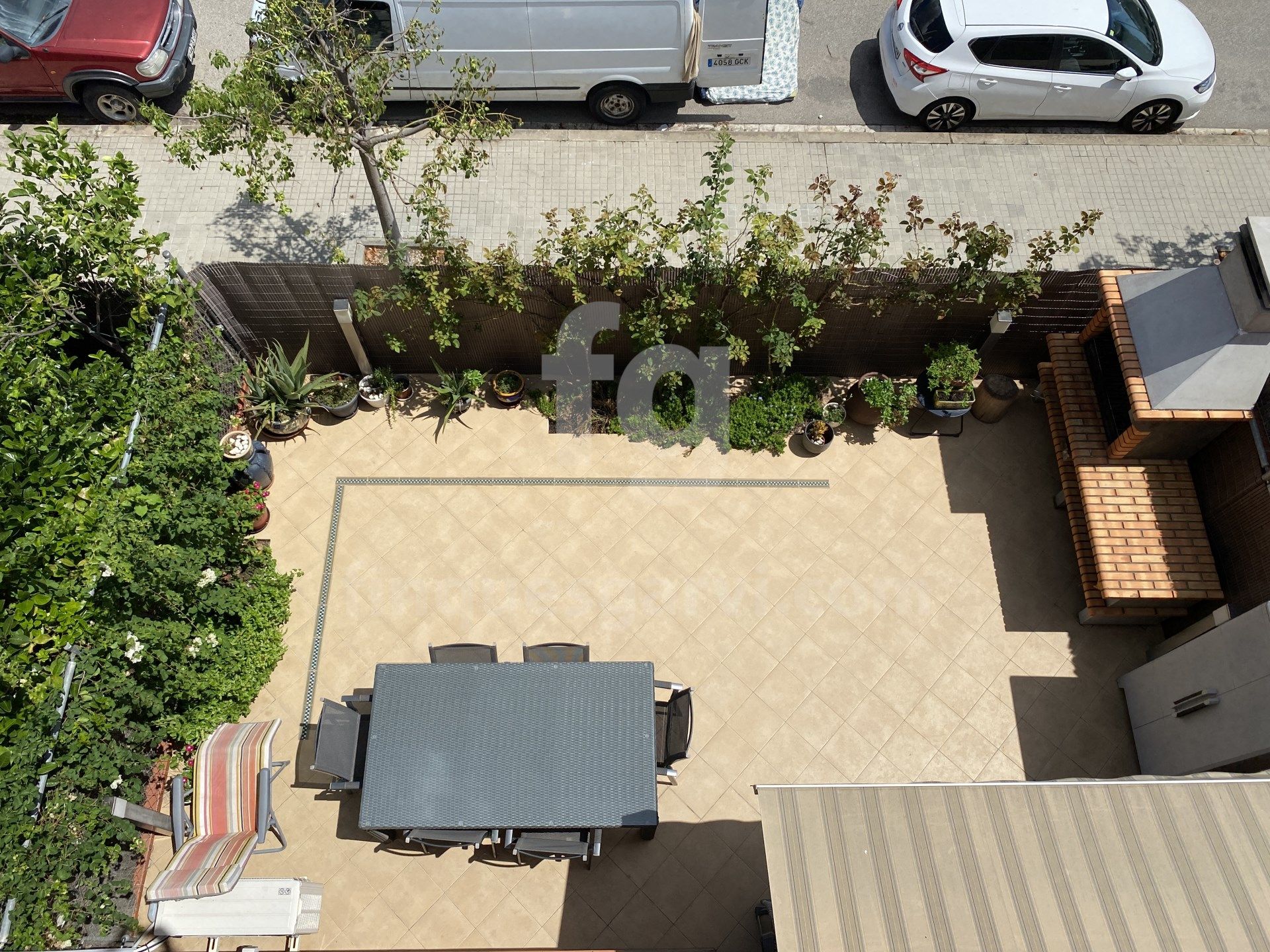 Terrassa de Casa adosada en venda en Badalona amb Aire condicionat, Calefacció i Terrassa