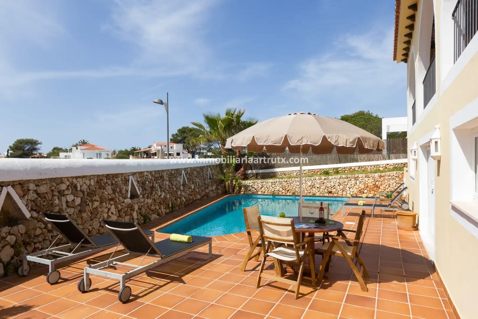 Piscina de Casa o xalet en venda en Ciutadella de Menorca amb Aire condicionat, Calefacció i Terrassa