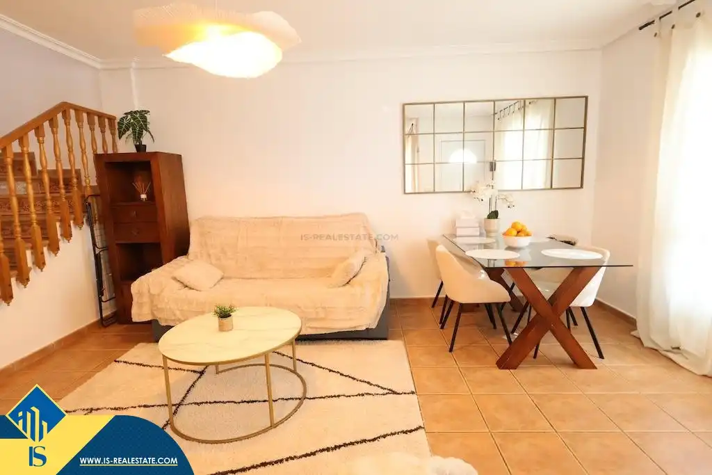 Living room of Houses for rent in Orihuela  with Terrace, Furnished and Oven