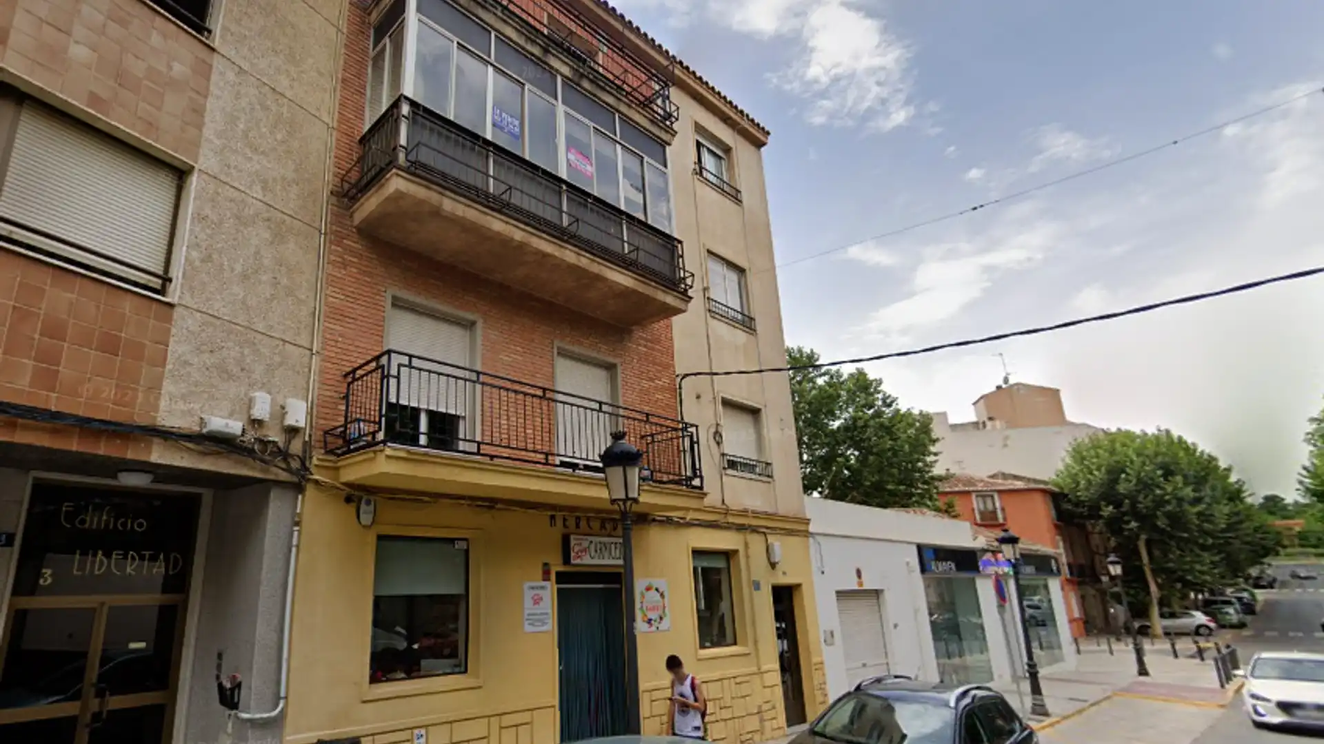 Vista exterior de Piso en venta en Almansa