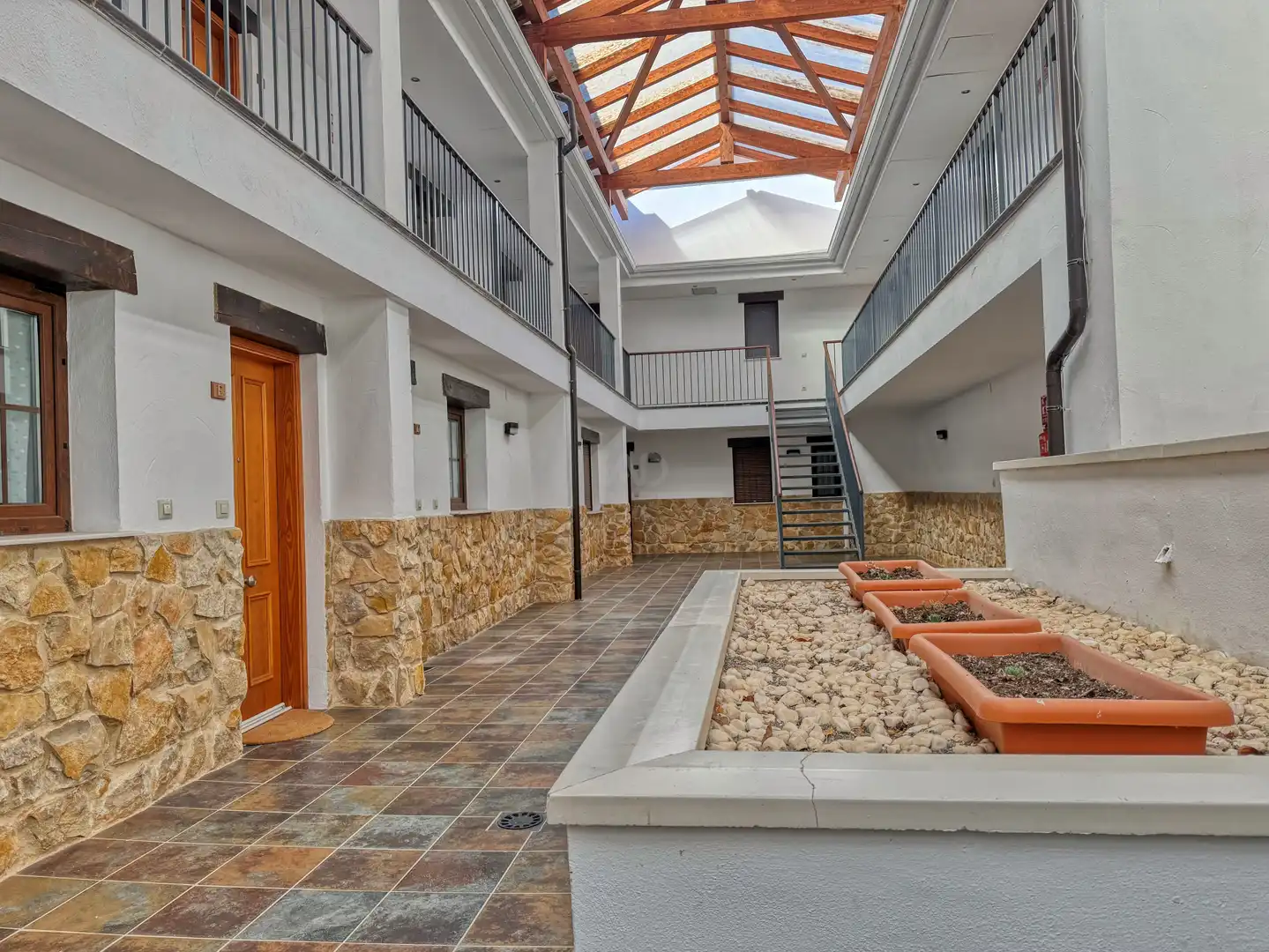 Exterior view of Flat for sale in Alcalá de la Selva  with Heating