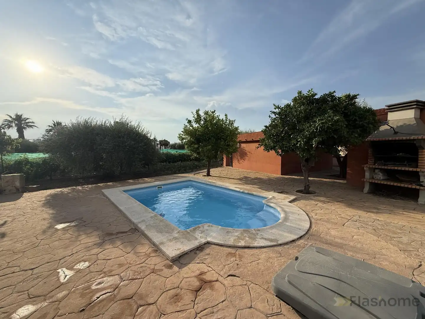 Piscina de Casa o chalet en venta en Santa Amalia con Aire acondicionado, Piscina y Amueblado