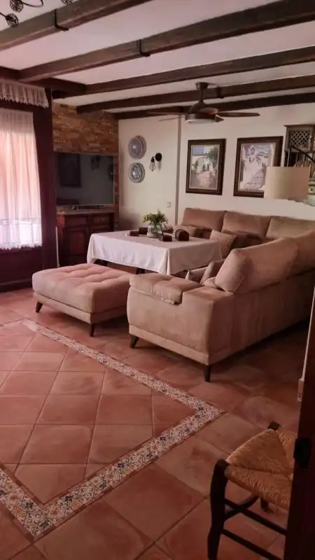 Living room of Flat for sale in Sevilla  with Air Conditioner, Heating and Terrace
