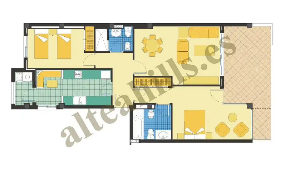 Apartamento en venta en Altea Hills, imagen 25