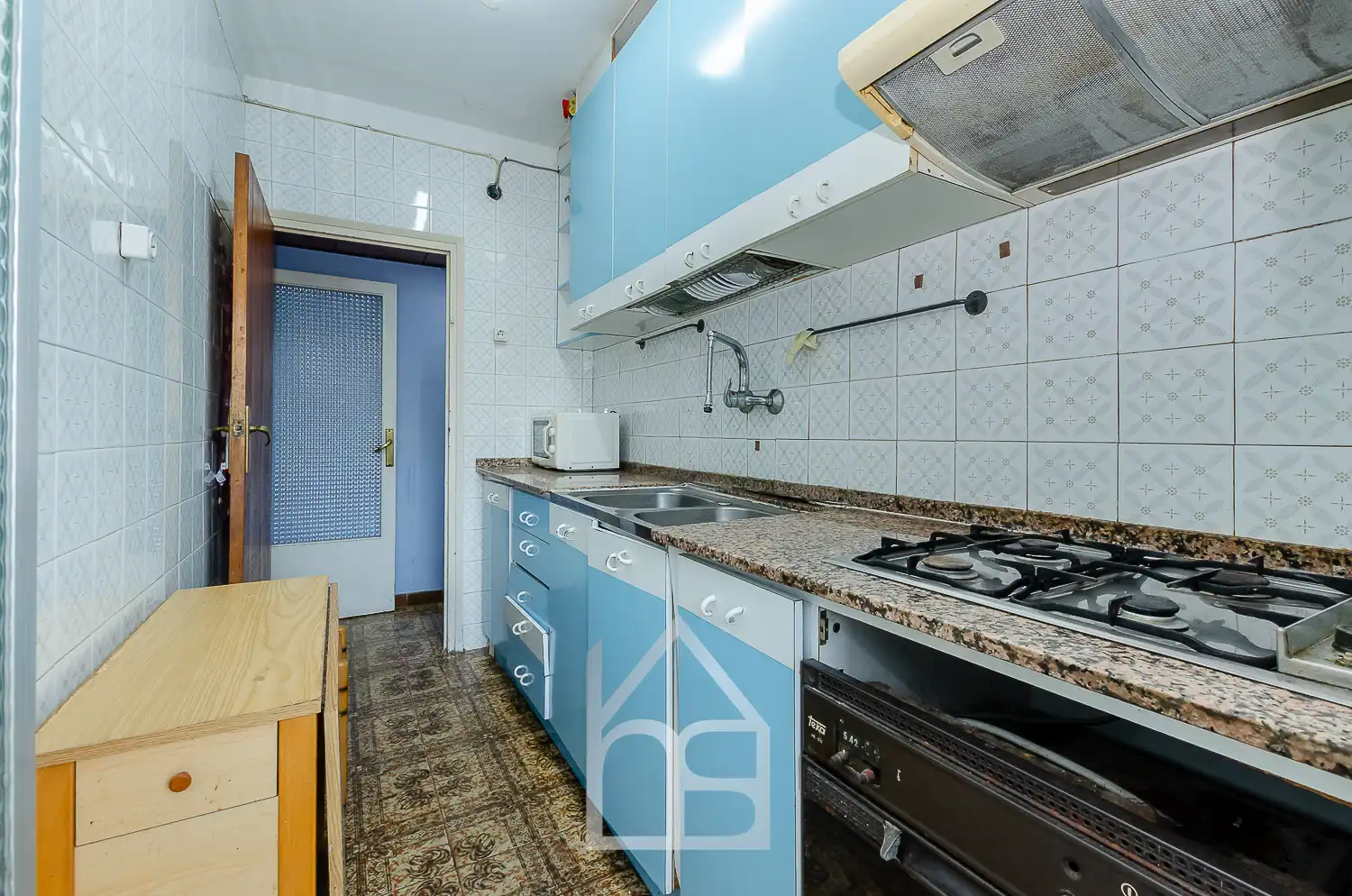 Kitchen of Flat for sale in Cornellà de Llobregat  with Air Conditioner