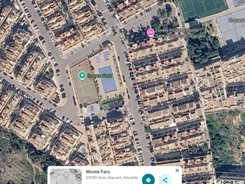 Vista exterior de Casa o xalet de lloguer en Santa Pola amb Aire condicionat i Terrassa
