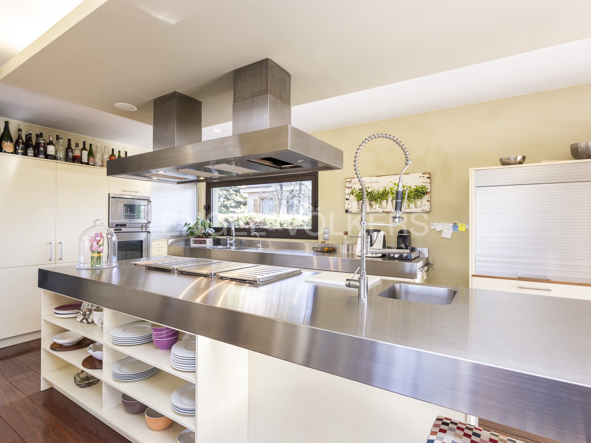Küche von Country house zum verkauf in Collbató mit Klimaanlage, Heizung und Privatgarten