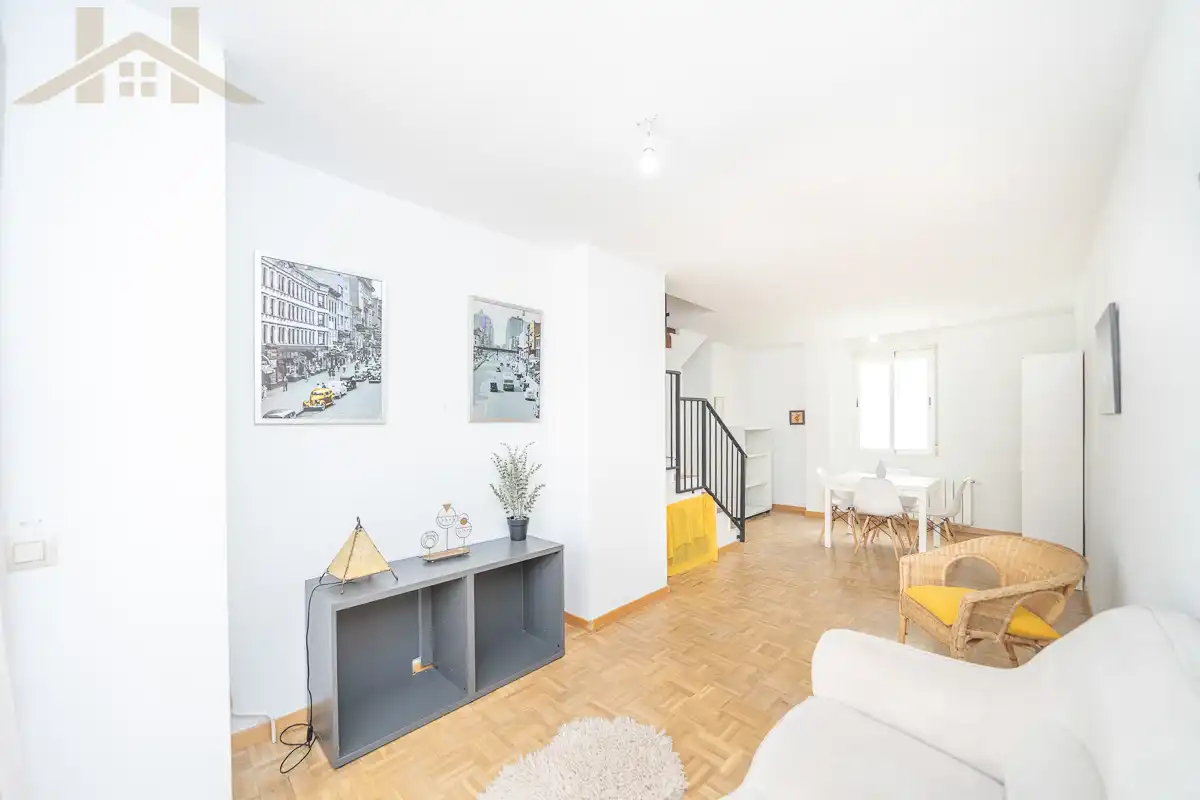 Living room of Duplexes for sale in Alpedrete  with Heating, Terrace and Community pool