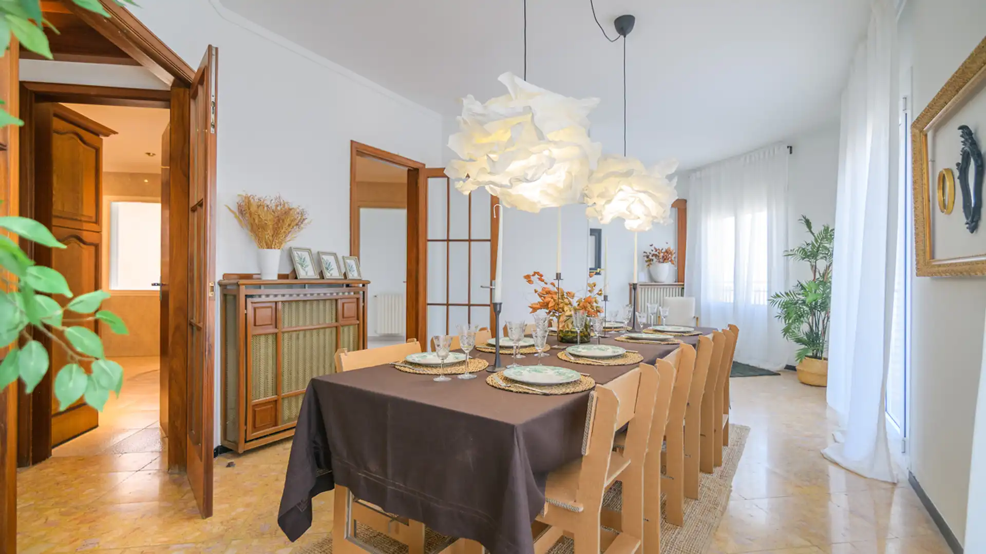 Esszimmer von Dachboden zum Verkauf in Manresa mit Heizung, Terrasse und Abstellraum