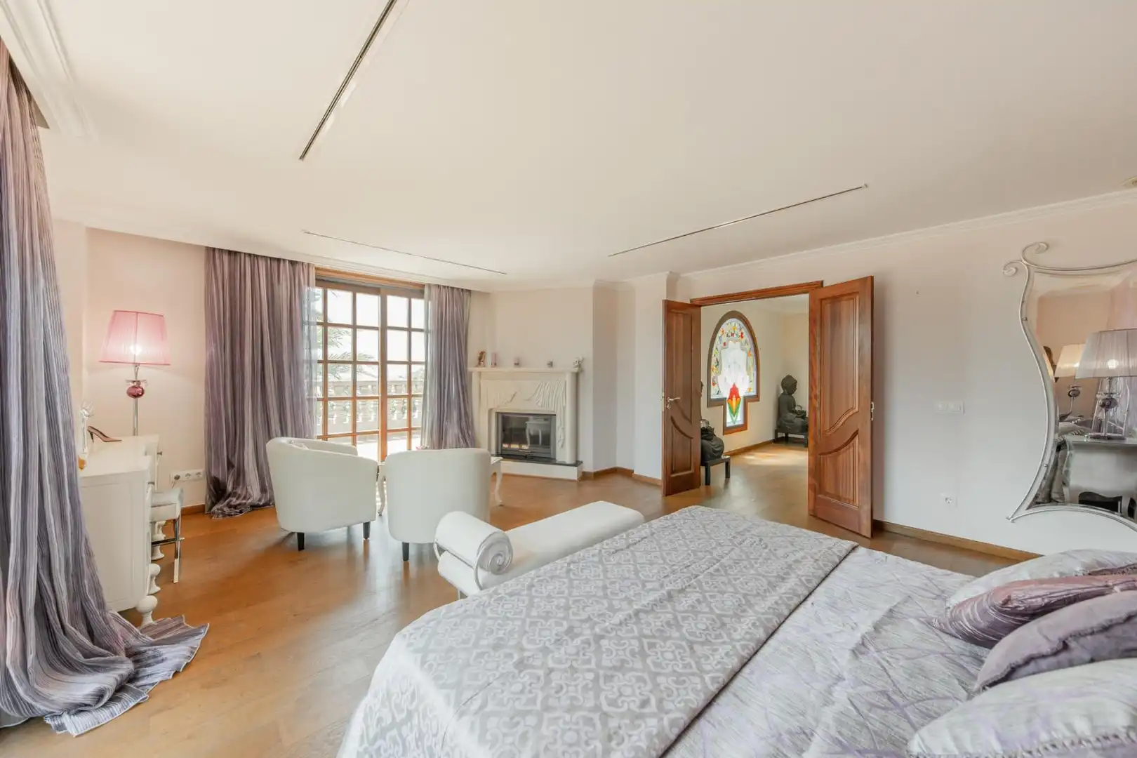Dormitori de Casa o xalet de lloguer en Marratxí amb Aire condicionat, Jardí privat i Parquet