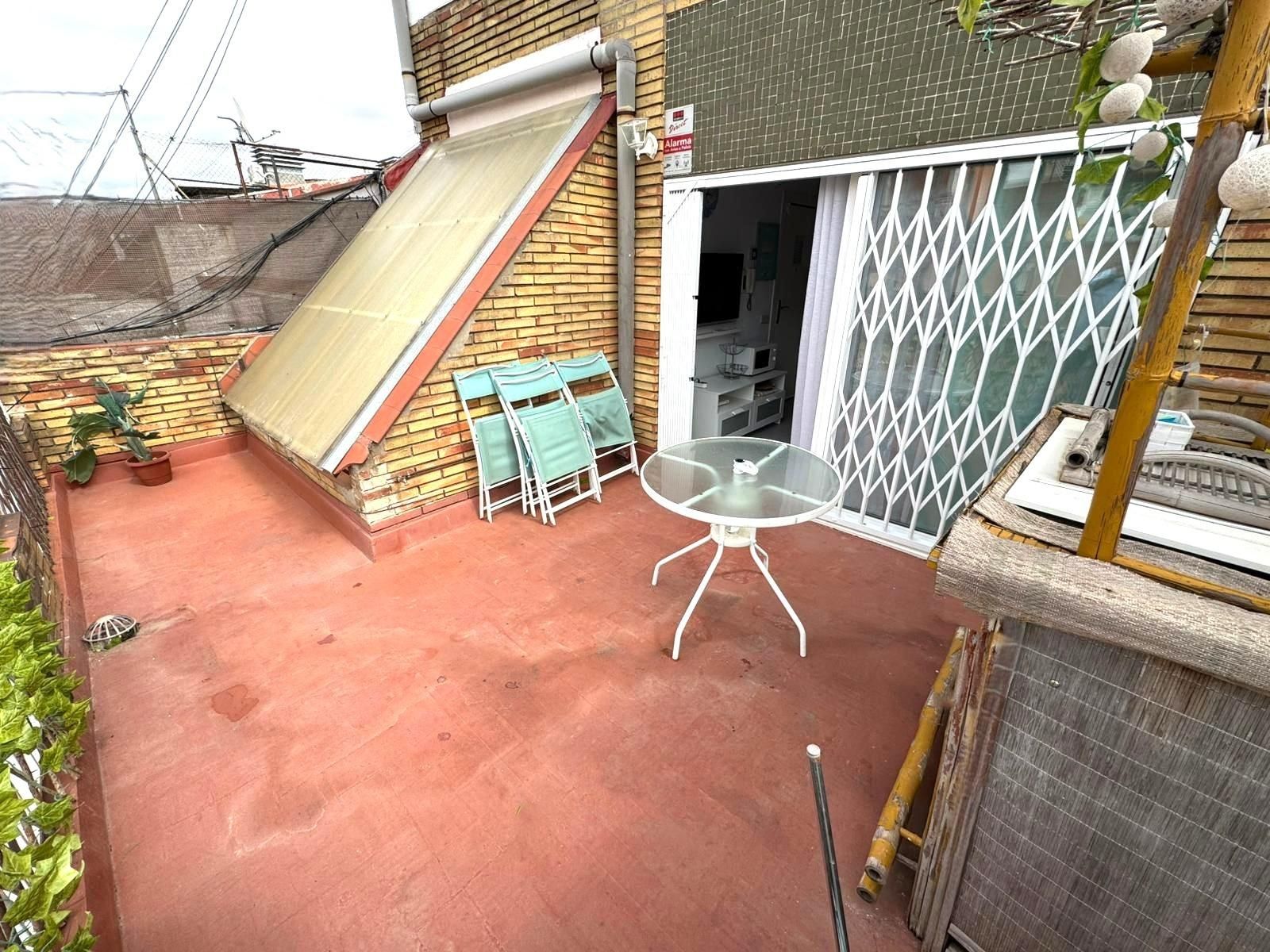 Terrace of Duplex for sale in L'Hospitalet de Llobregat  with Air Conditioner, Heating and Terrace